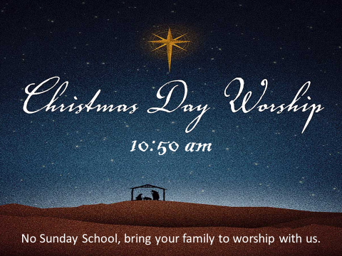 Christmas Day Service